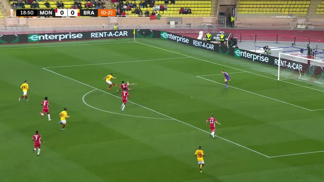 ¡Sorprenden al Monaco! Abel Ruiz pone el 1-0 para Braga
