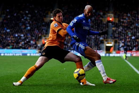 El líder Chelsea visitó al Wolverhampton.