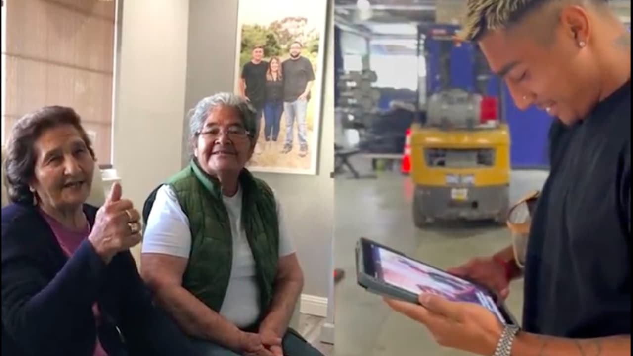 Julián Araujo se entera que jugará el All-Star Game por sus abuelas