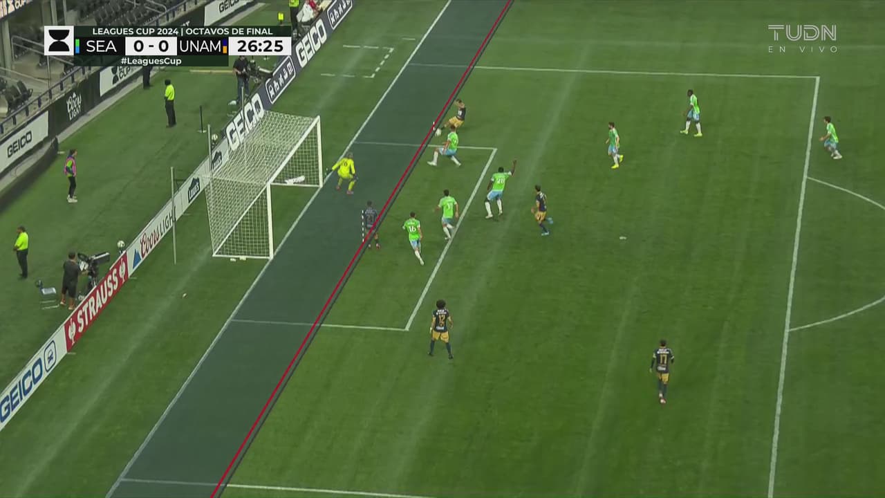 ¡Les arruinaron el festejo! Gol anulado a Pumas y a Quispe