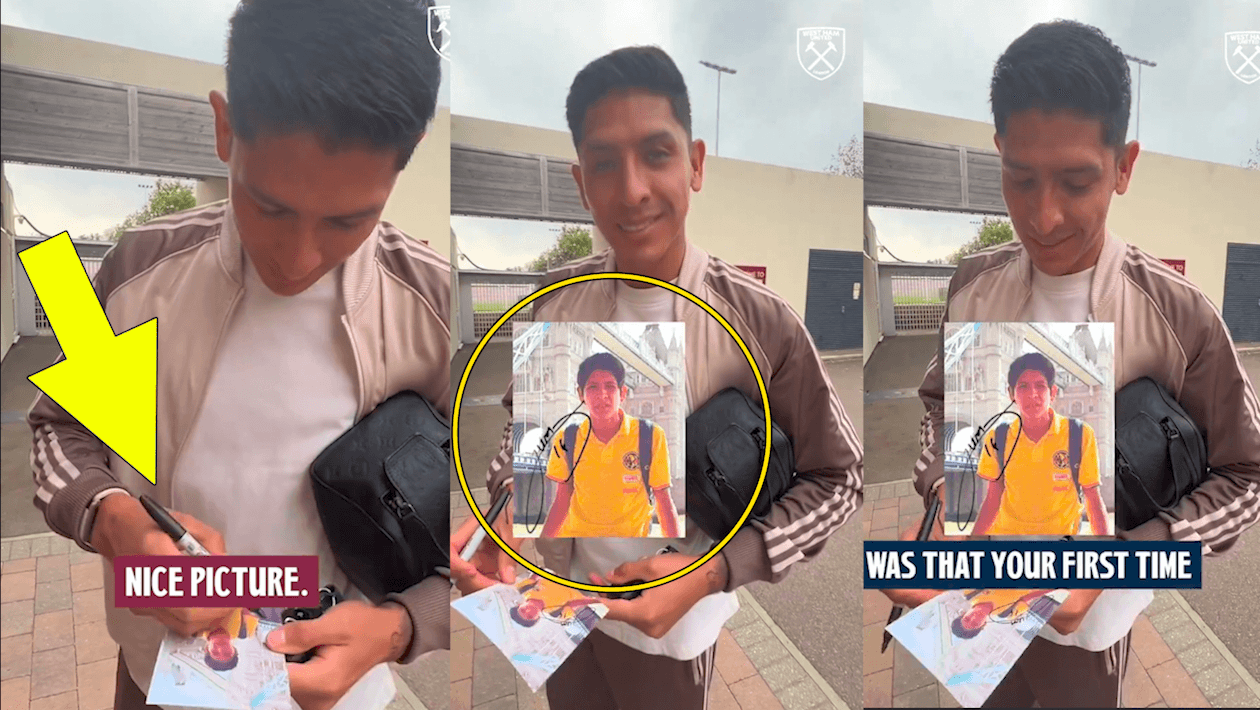 West Ham le recuerda a Edson Álvarez su primer amor...