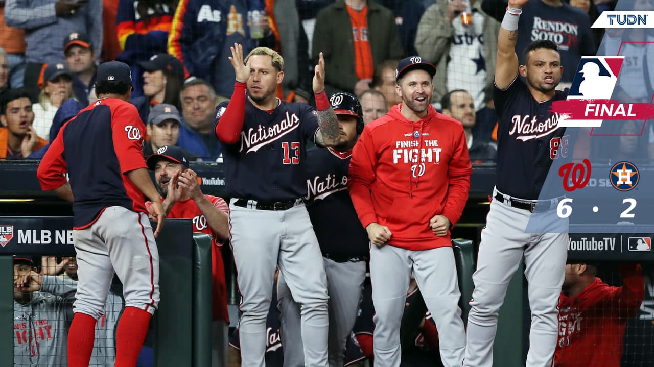 Inicia el Juego 7 de la Serie Mundial 2019 en Houston.