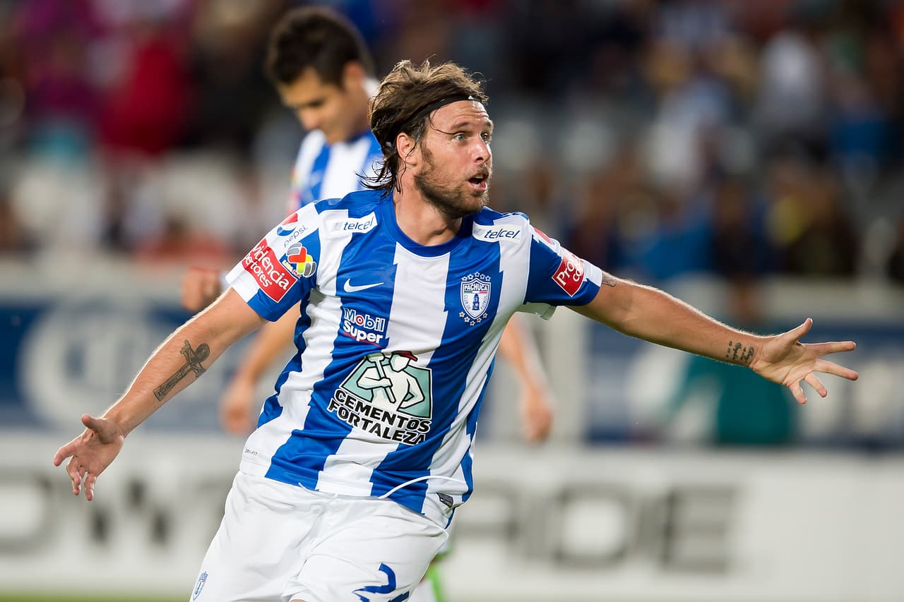 Fernando Cavenaghi jugó en el Pachuca de la Liga MX: metió cuatro goles en 21 partidos.