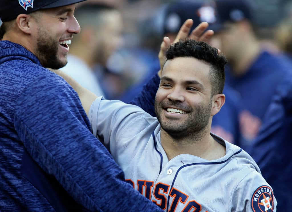 El venezolano quiere volveer a ser clave para su equipo en la retención del máximo título en el béisbol estadounidense.