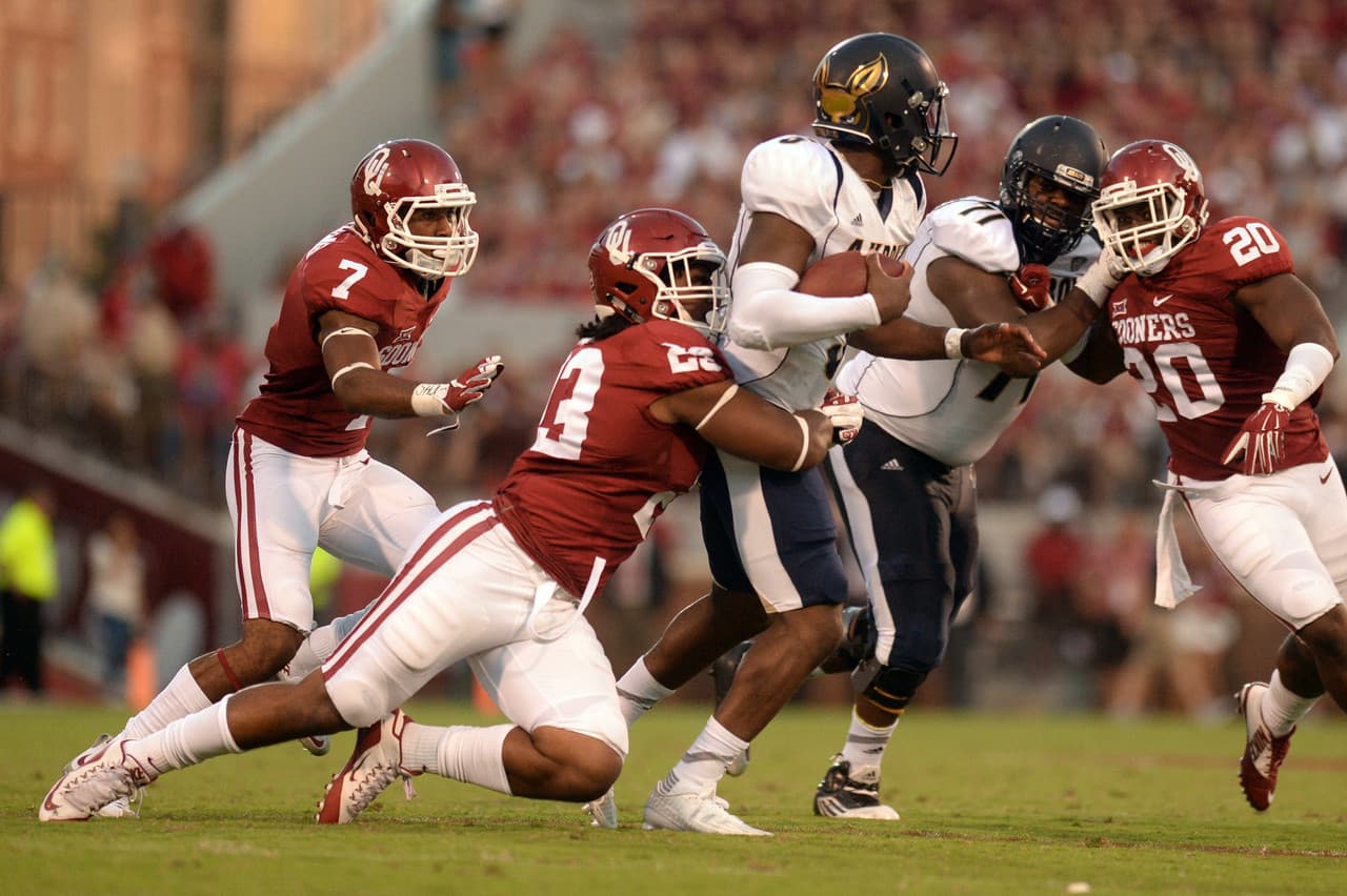 AKRON (vs. Oklahoma, Sept. 5) (Foto: USA TODAY Sports)