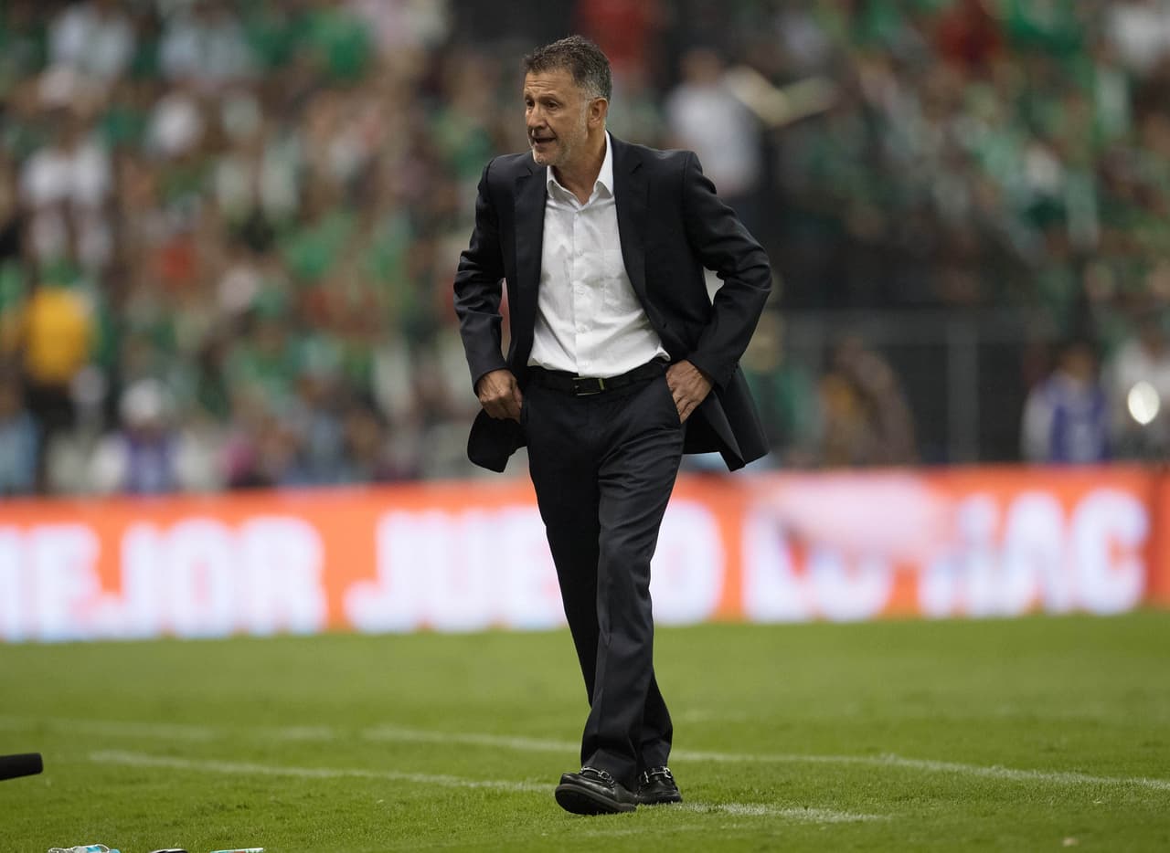 Juan Carlos Osorio se mostró nervioso. Un partido de eliminatoria ante los EStados Unidos no es poca cosa.