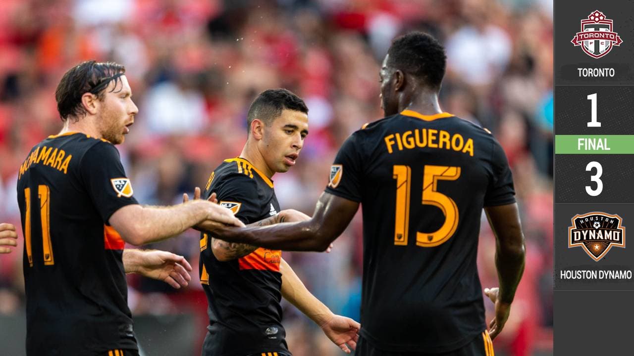 Mauro Manotas hizo lo que quiso ante Toronto FC para liderar triunfo de Houston