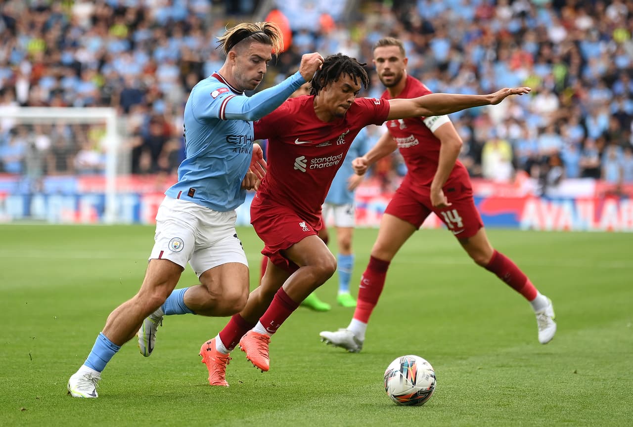 Liverpool venció al Manchester City con goles de Trent Alexander Arnold, Mohamed Salah y Darwin Núñez; por los Citizens descontó la 'Araña' Araujo.
