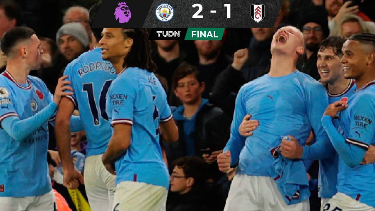 ¡Siempre Haaland! De último minuto dio el triunfo al Manchester City 