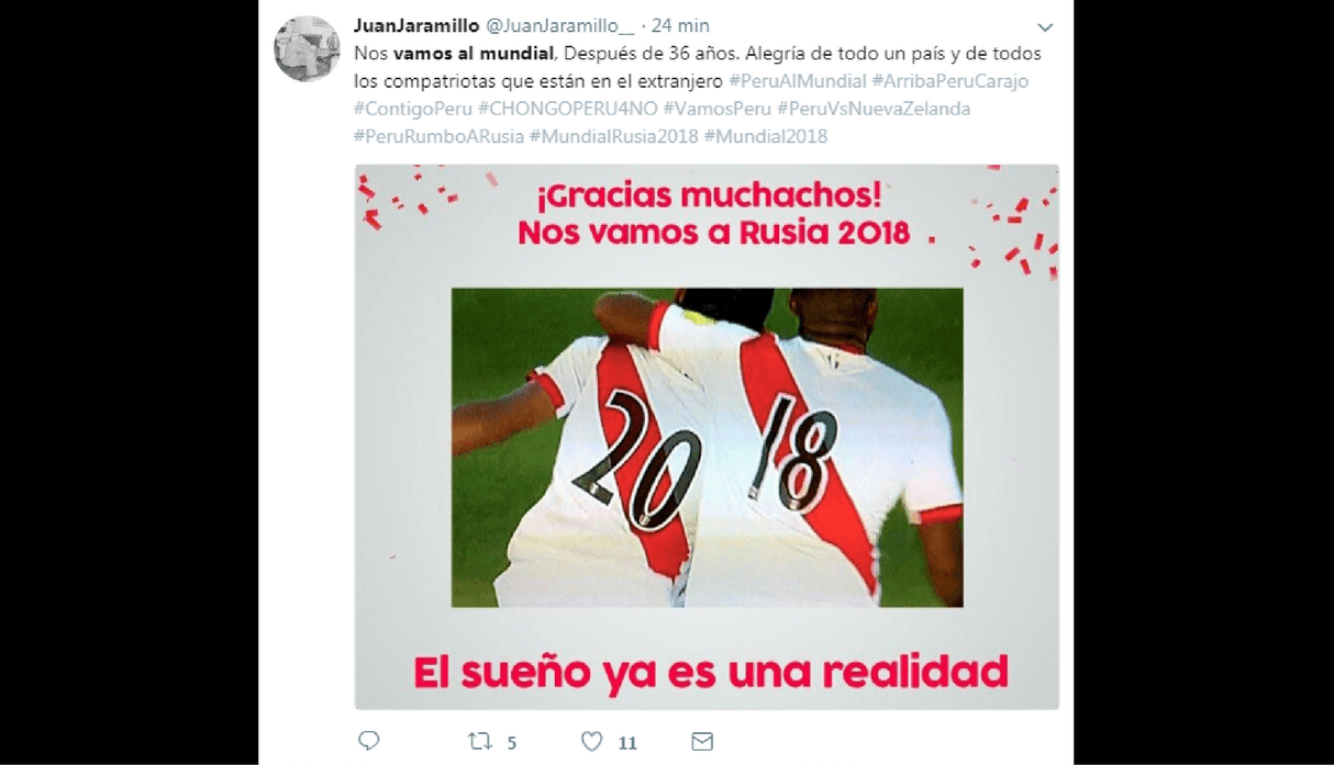 Mucha fiesta y mucha celebración. Perú regresa a la Copa del Mundo y los memes no esconden la felicidad de la hazaña.