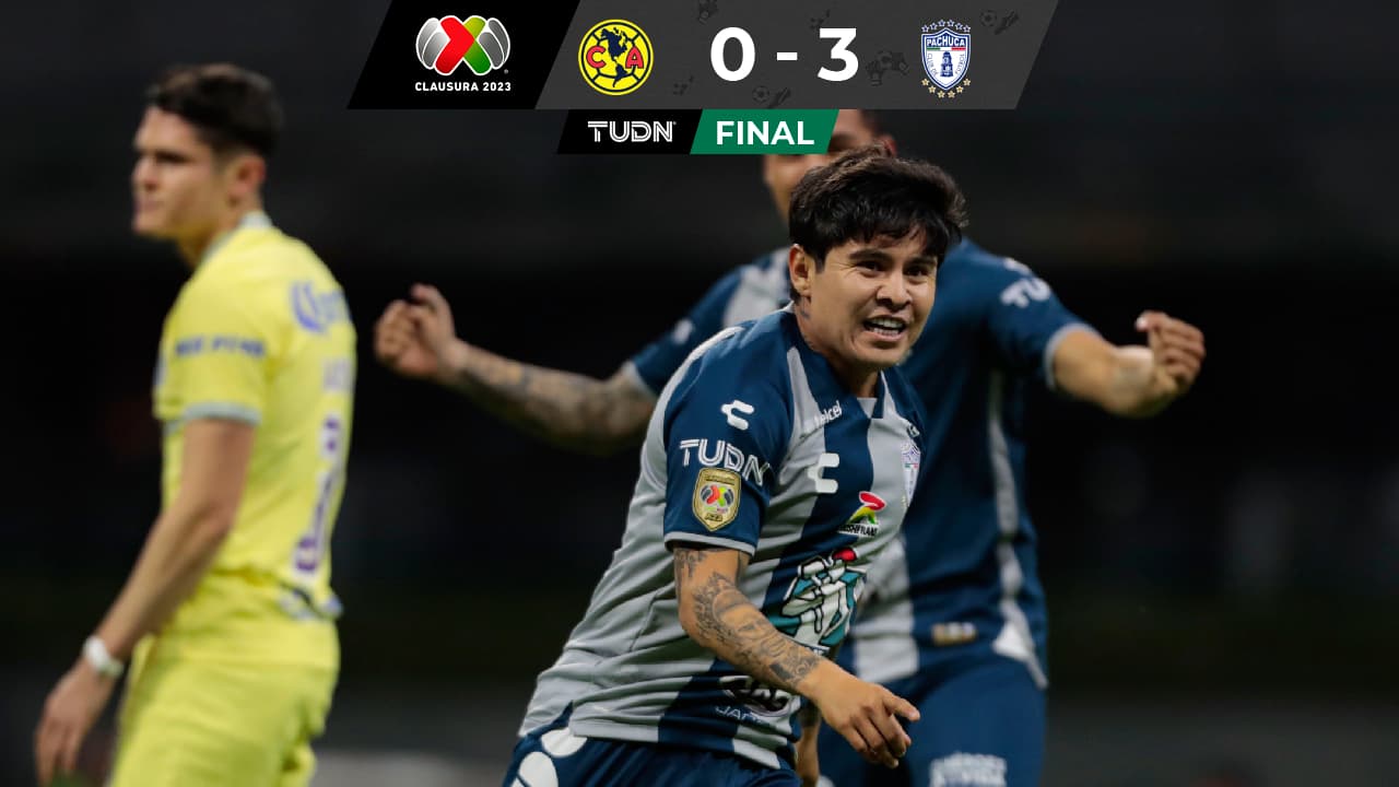 ¡Baile en el Azteca! Pachuca destroza el invicto del América