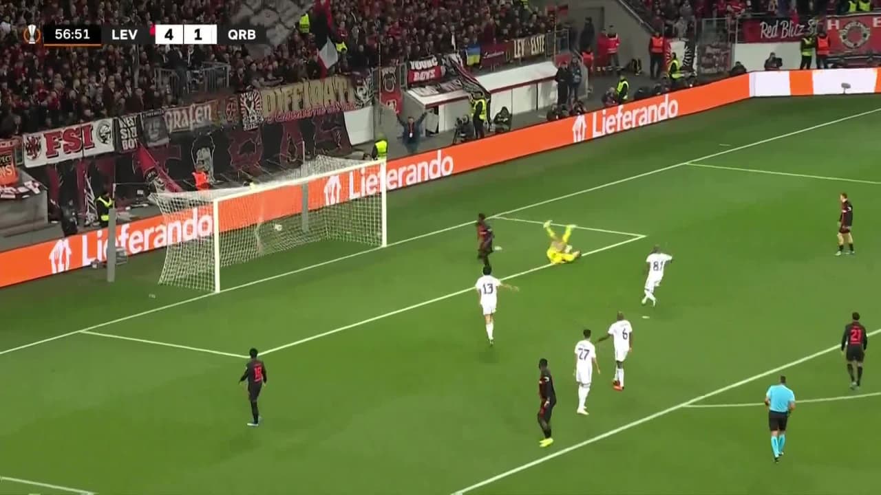 ¡TIRO ATAJADO! disparo por Victor Boniface.