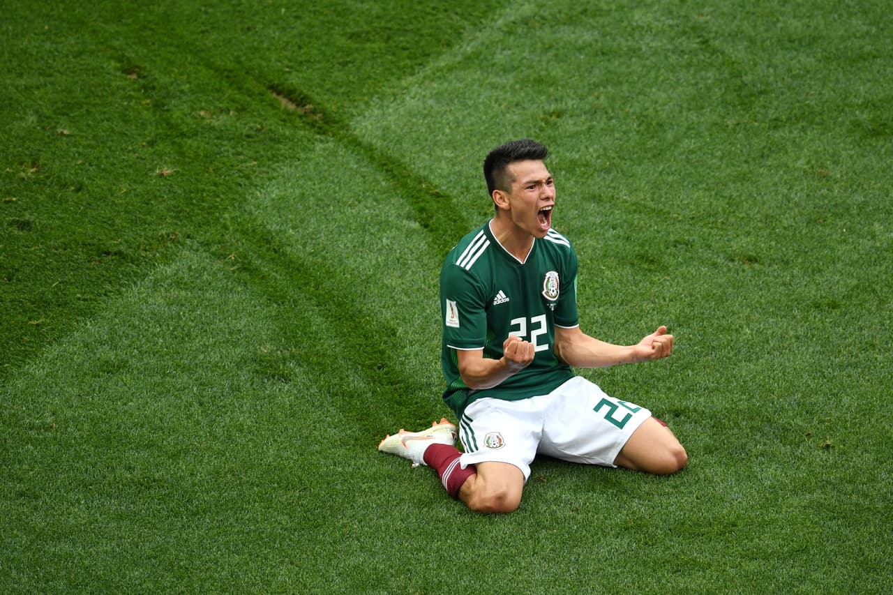 Hirving Lozano: fue el mejor de los mexicanos en su participación en el Mundial de Rusia 2018, anotándole ante Alemania, en la victoria de México.