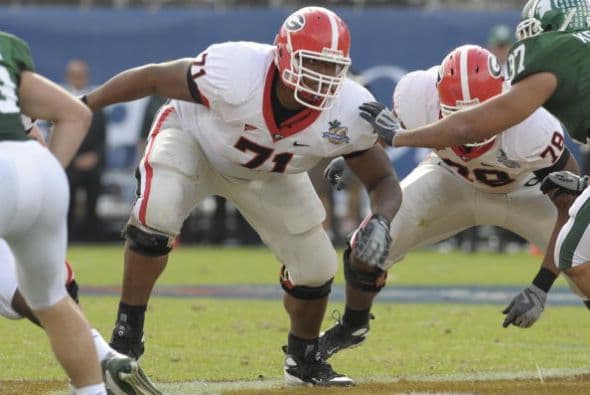Cordy Glenn, Tackle Ofensivo, Georgia.