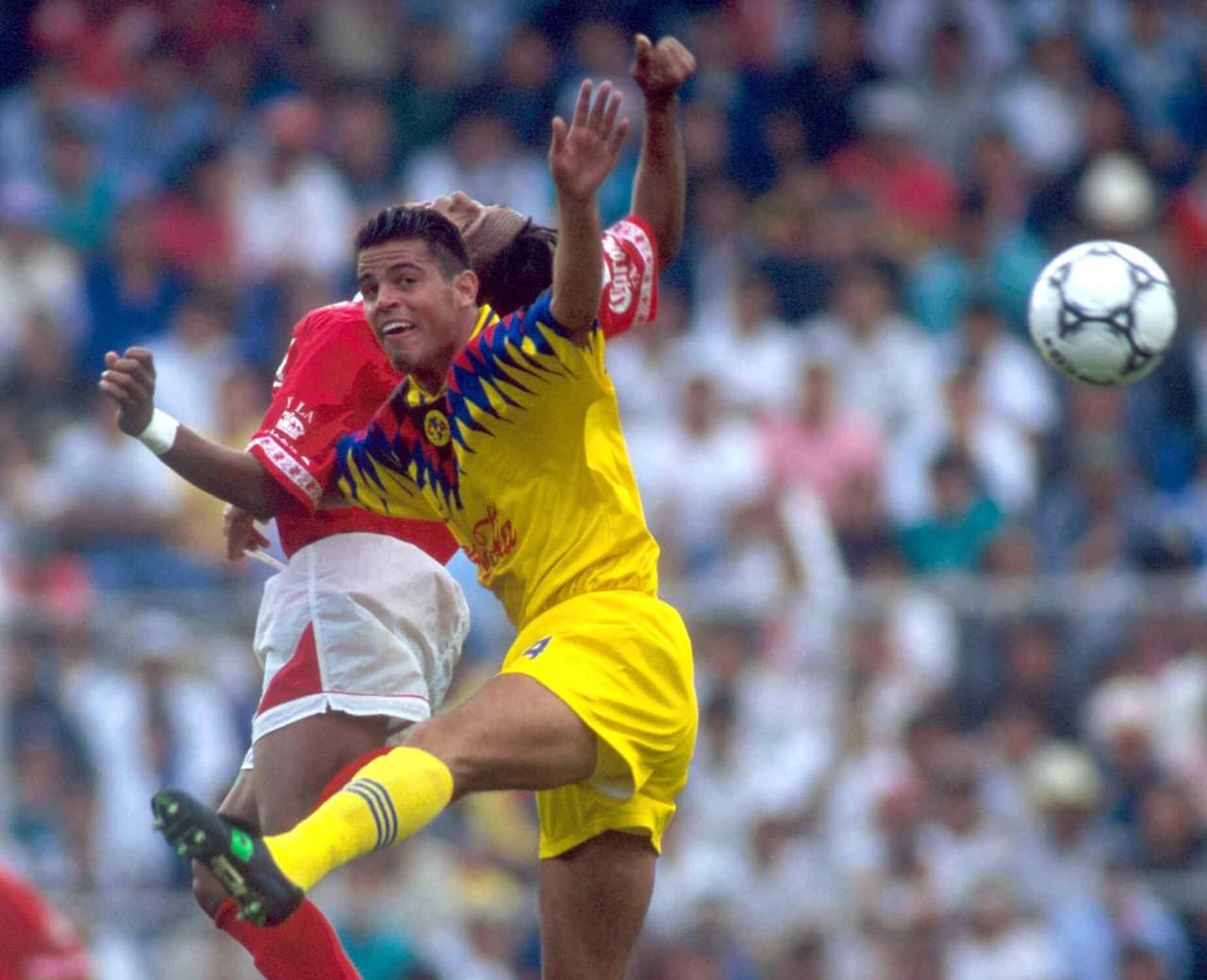 Felipe 'Halconcito' Peña era uno de los jugadores defensivos que procuraban proteger al equipo, que tenía vocación ofensiva.