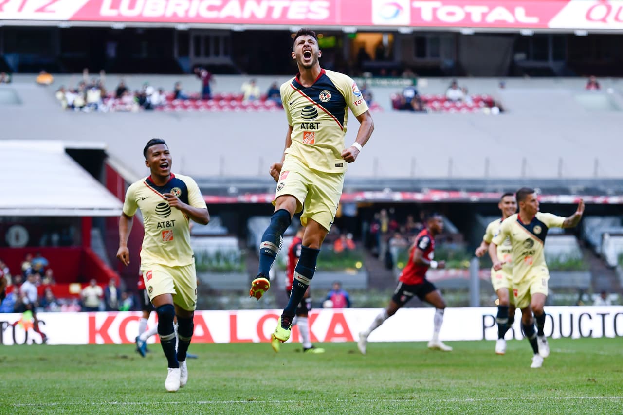 <b>Lo bueno:</b> Las Águilas del América se redimieron ante su gente en el nido tras vencer 3-0 al Atlas.