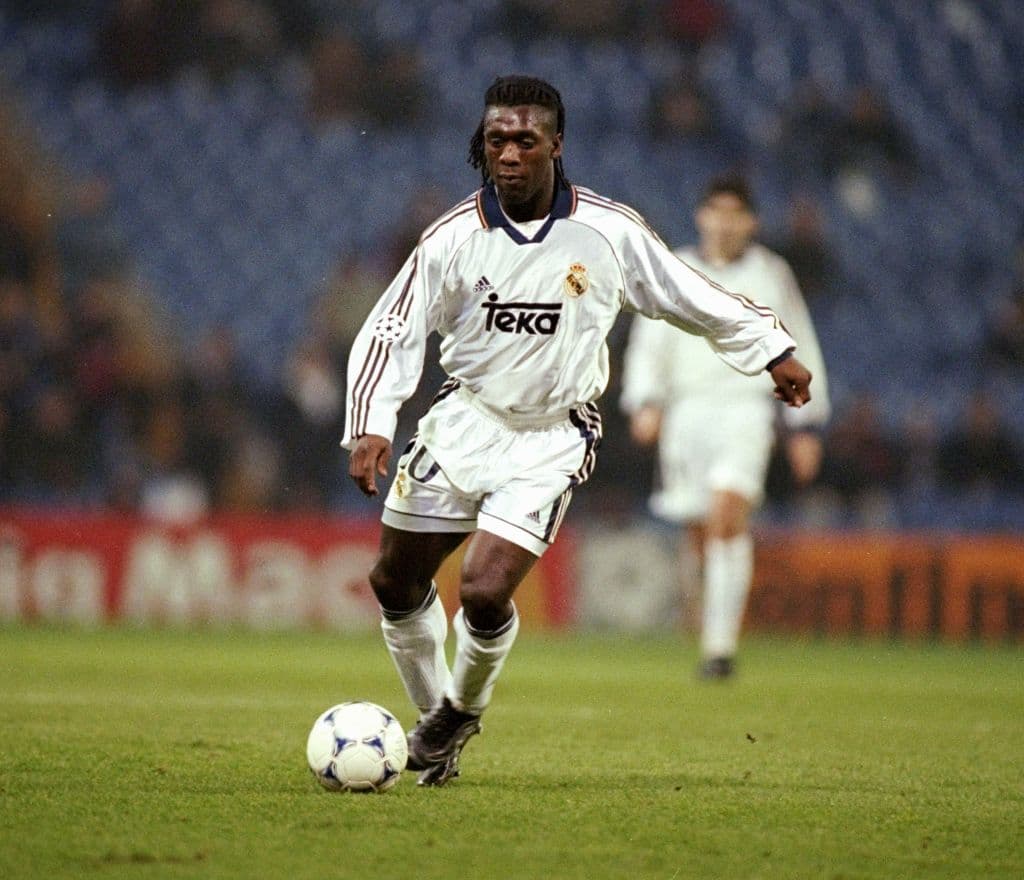 Fabio Capello le invitó al club merengue, su paso fue de 1996 a 1999 con una histórica temporada.