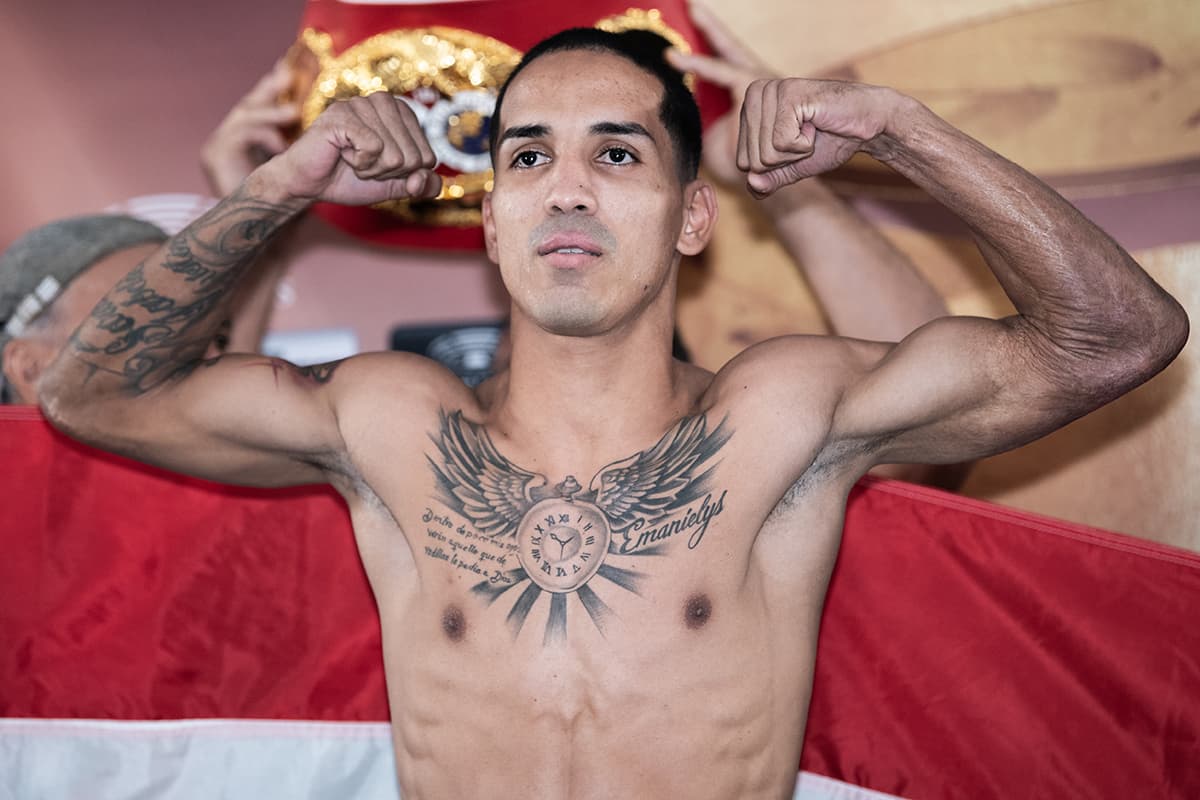 "Estoy feliz de estar en la Super Serie Mundial de Boxeo, estoy feliz de estar luchando en Orlando,” dijo el puertorriqueño Rodríguez.