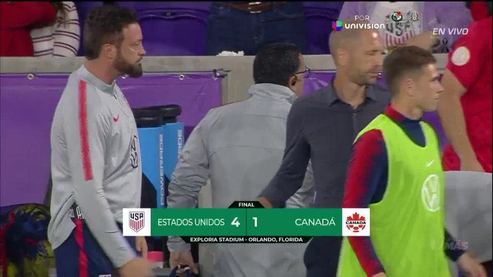 ¡Terminó el segundo tiempo!