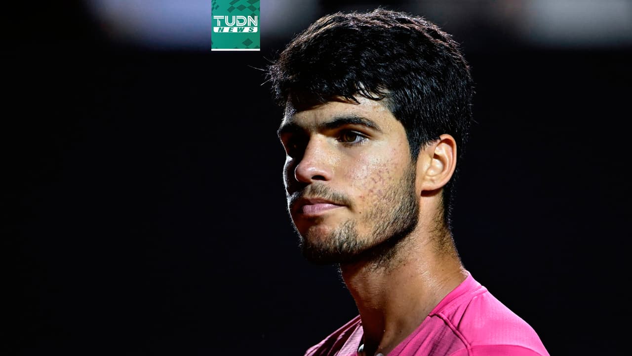 Carlos Alcaraz causa baja del Abierto Mexicano de Tenis por lesión