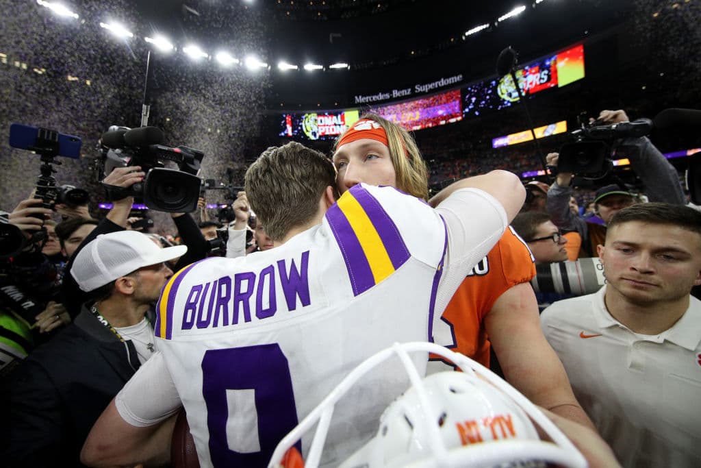 Así fue la celebración de LSU tras coronarse campeón de la NCAA sobre Clemson, con una actuación destacada de Joe Burrow.