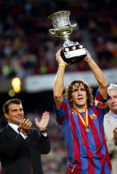 Ese mismo año el Barcelona le gana a Betis, campeón de Copa, el partido por la Supercopa de España.