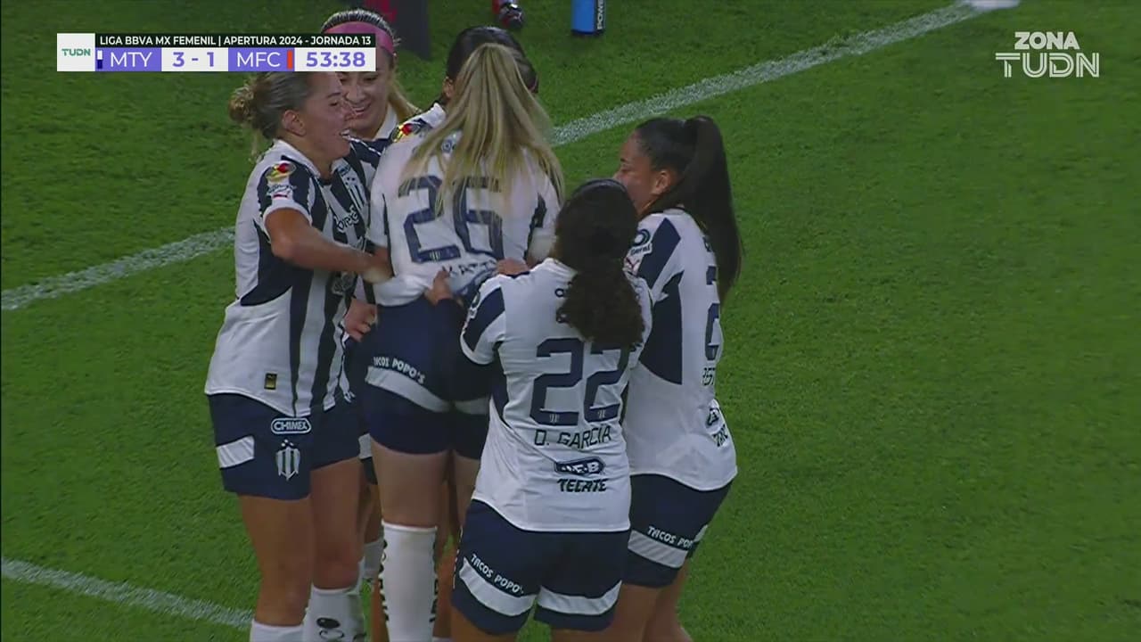 ¡Se sacude la malaria! Katty firma con zurdazo el 3-1 sobre Mazatlán