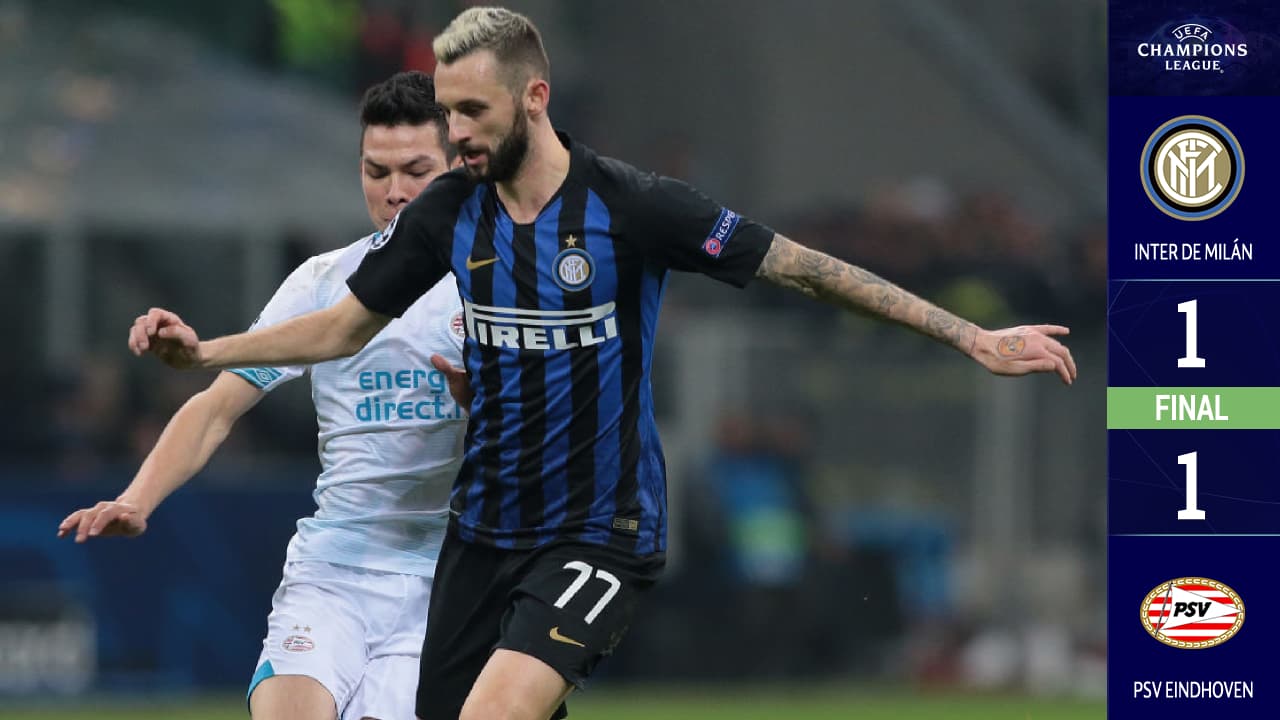 Chucky se despide de la Champions con gol, pero el PSV no puede con el Inter