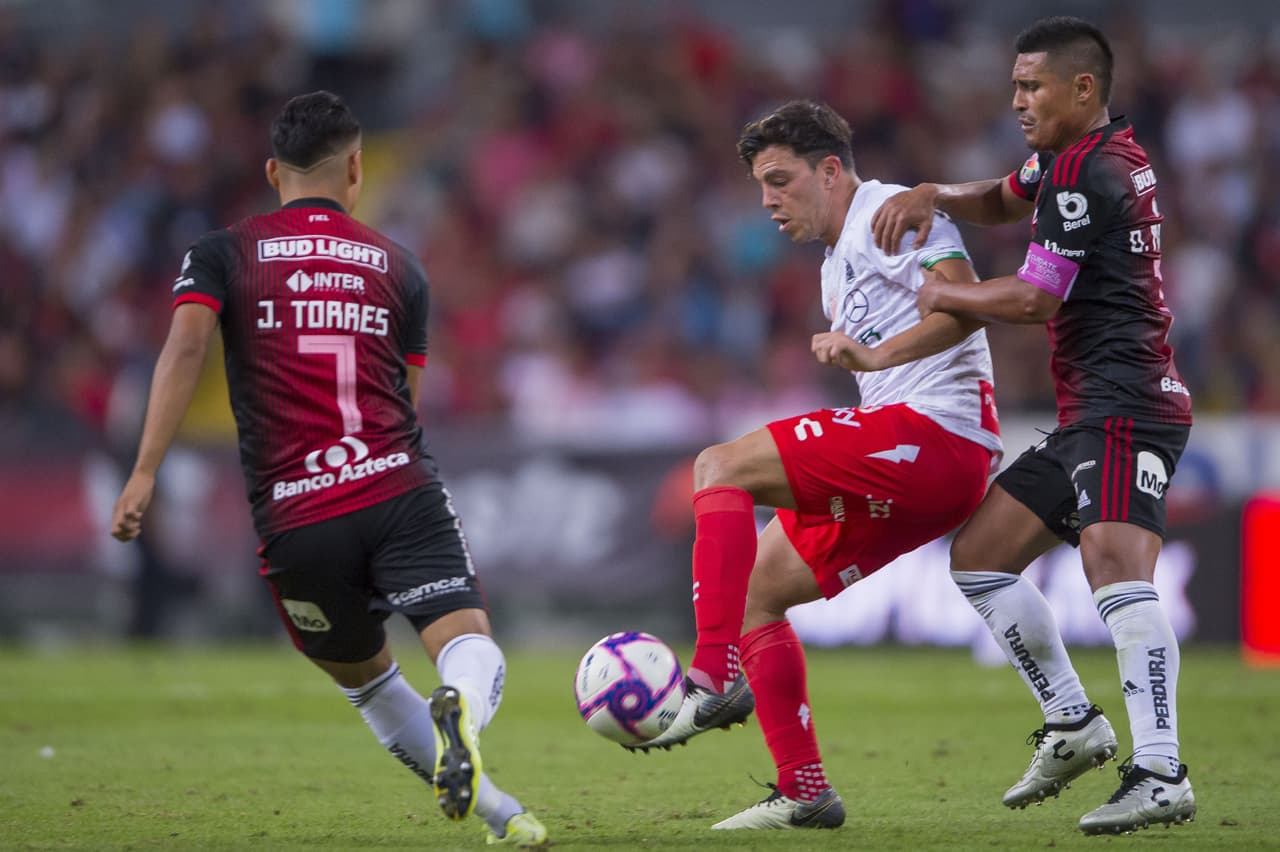 Con doblete de Mauro Quiroga, el Necaxa se impuso de visita al Atlas.