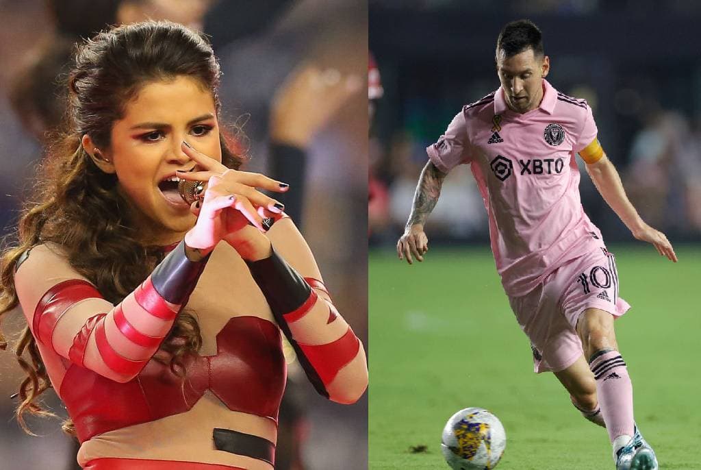 Messi y el gesto especial con Selena Gómez que aplauden de sus fans