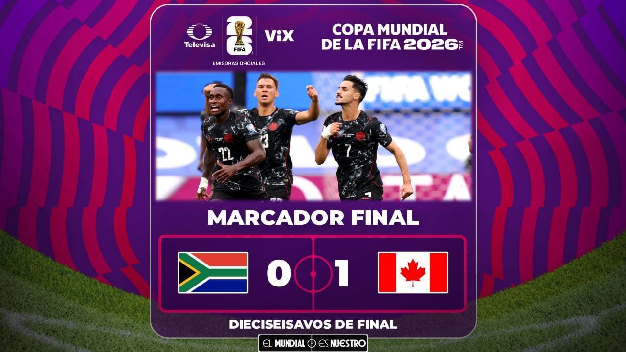 Resumen | ¡Canadá avanza con dramatismo! Eustáquio firma el gol que elimina a Sudáfrica