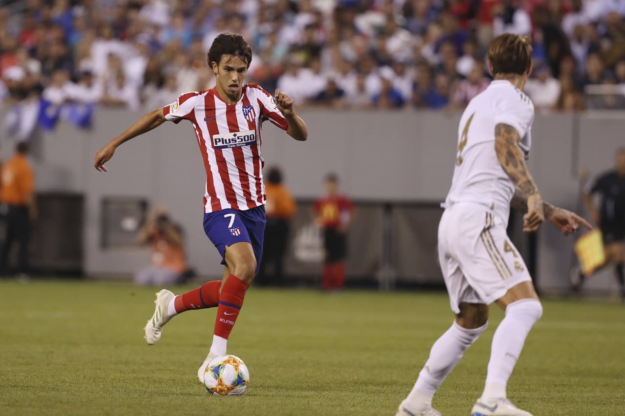 Joao Félix dio un gran partido en su primer enfrentamiento con el Real Madrid en la ICC que se juega en Estados Unidos