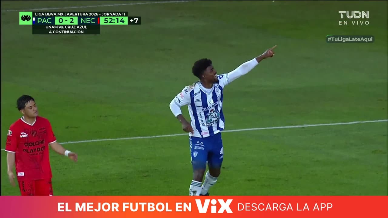 ¡Golazo del Pachuca! Bauermann de cabeza acerca a los Tuzos