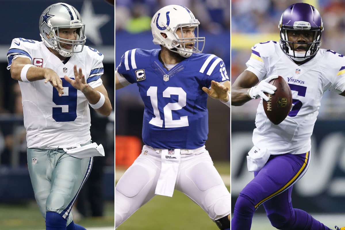 Adam Schein de NFL Media nos da los nombres de potenciales pasadores que podrían llevarse este 2015 su primer título de la NFL, una lista por orden que no es por ranking de QB. Que inicie el debate (AP-NFL).