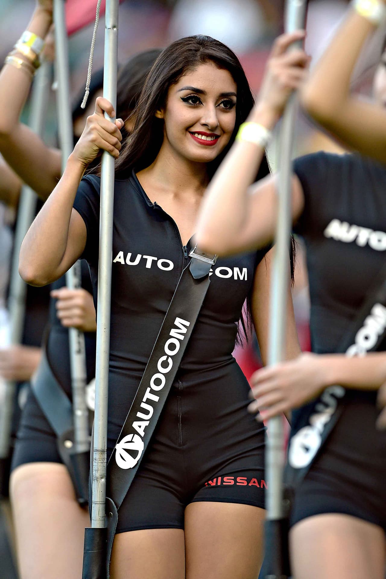 La belleza de las porristas en la fecha 10