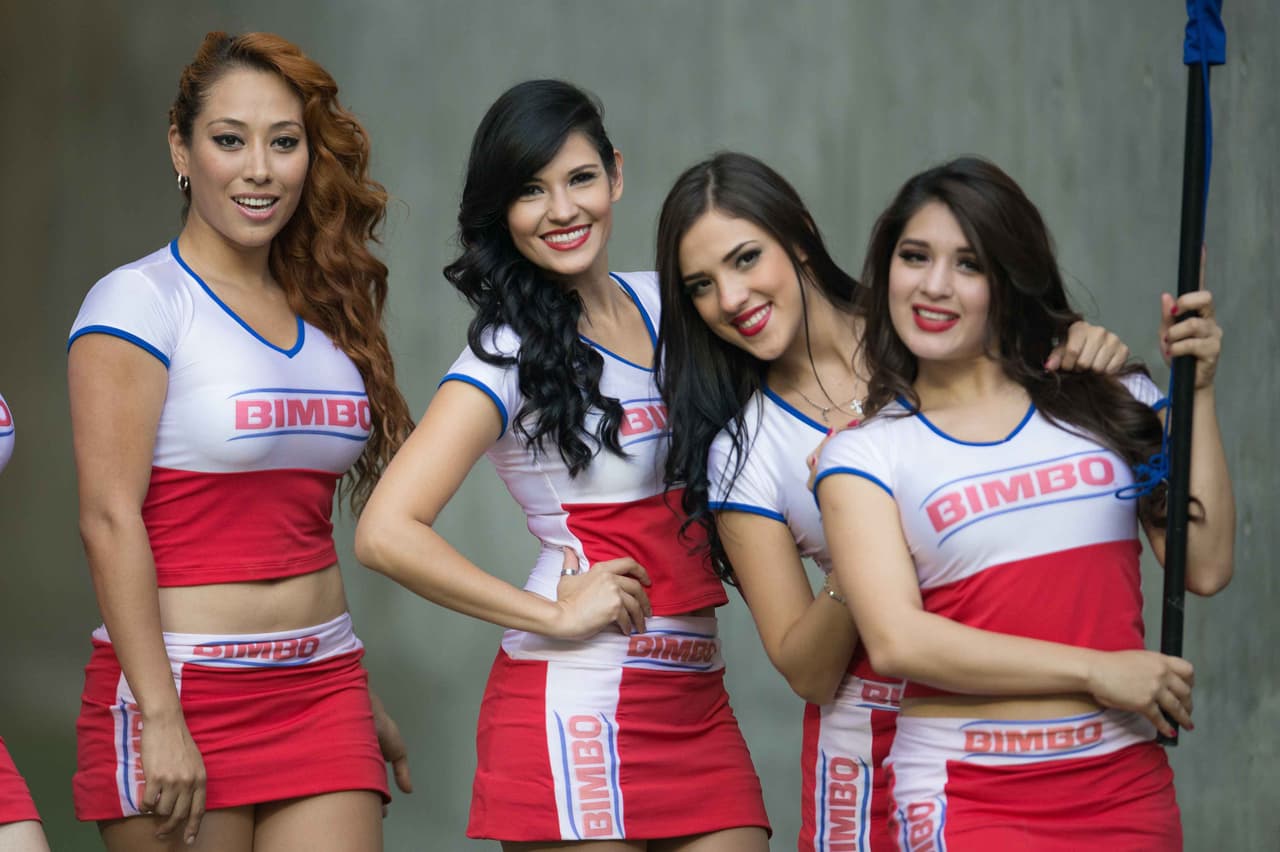 La belleza de las porristas en la fecha 10