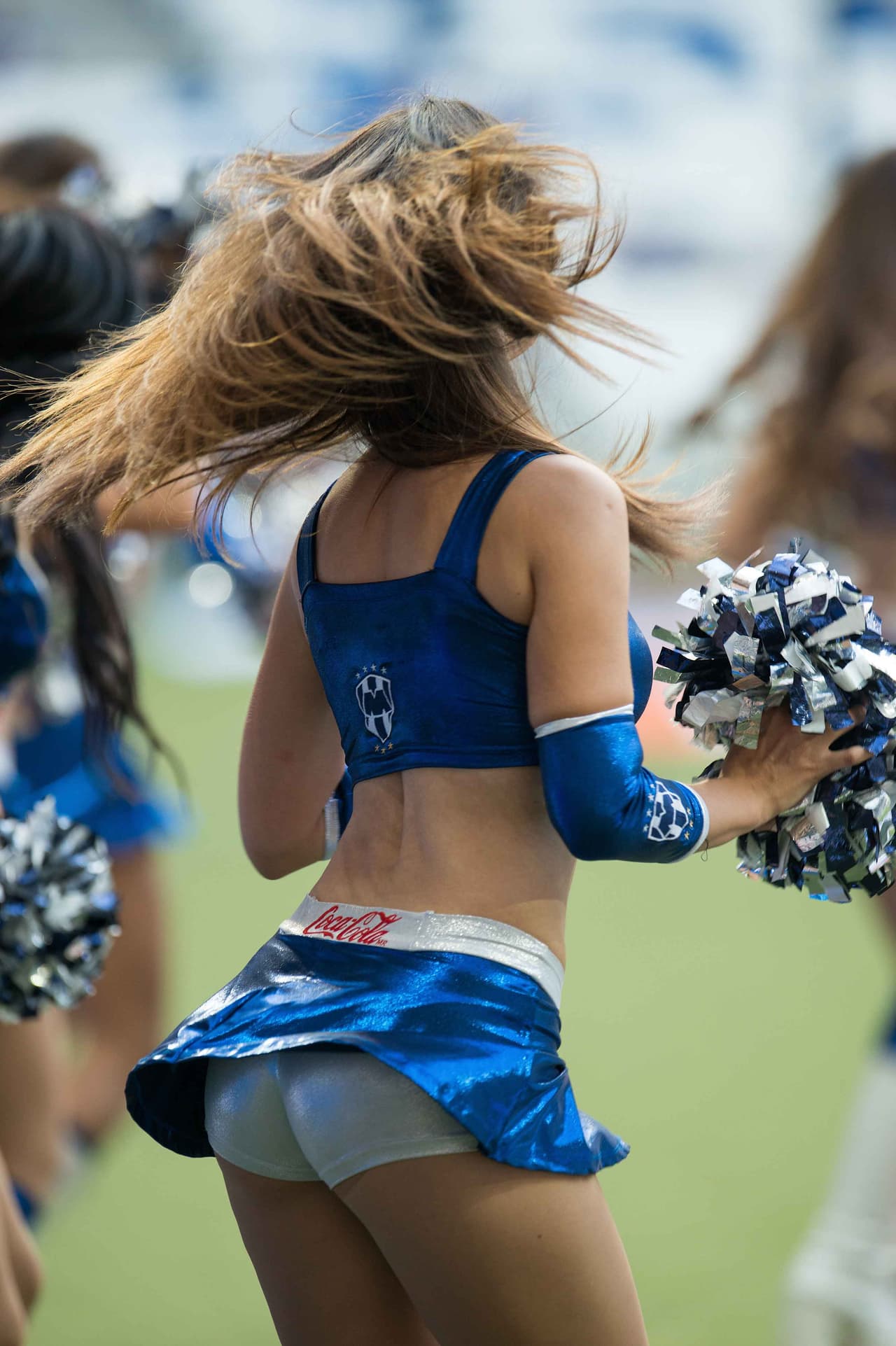 La belleza de las porristas en la fecha 10