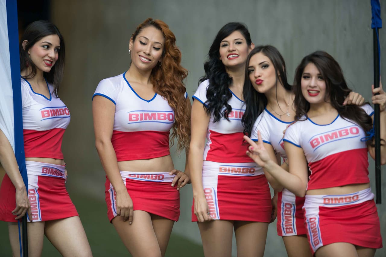 La belleza de las porristas en la fecha 10