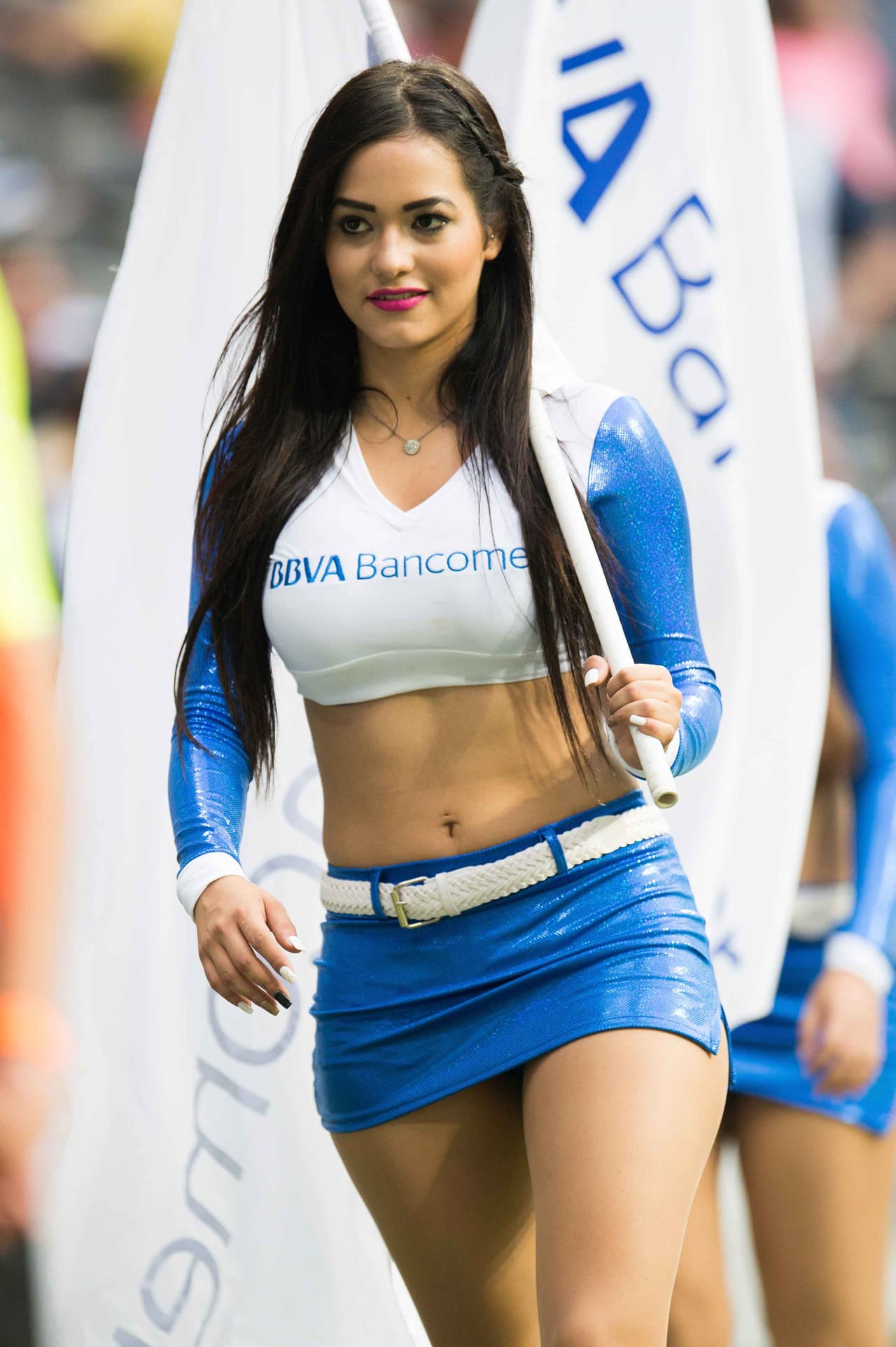 La belleza de las porristas en la fecha 10