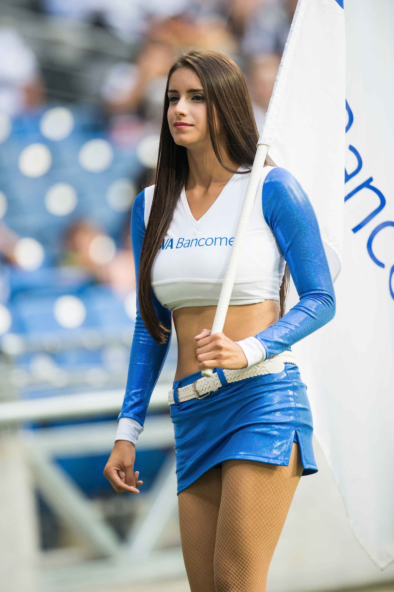 La belleza de las porristas en la fecha 10