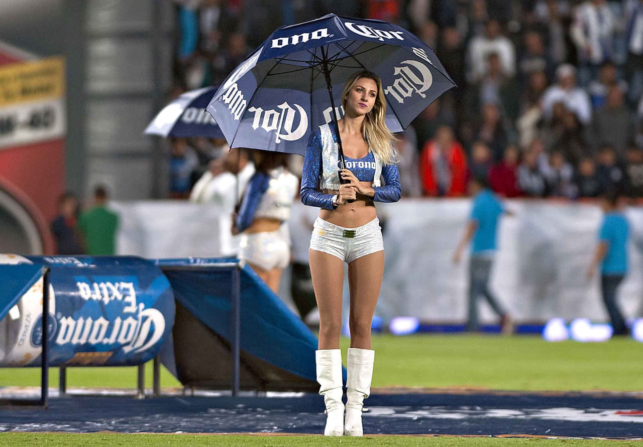 La belleza de las porristas en la fecha 10