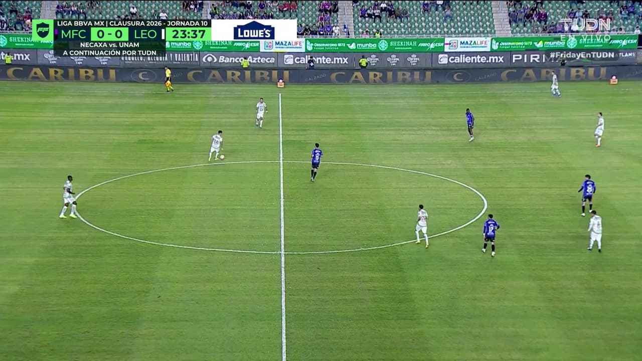 ¡GOL!  anota para Mazatlán FC. Yoel Bárcenas