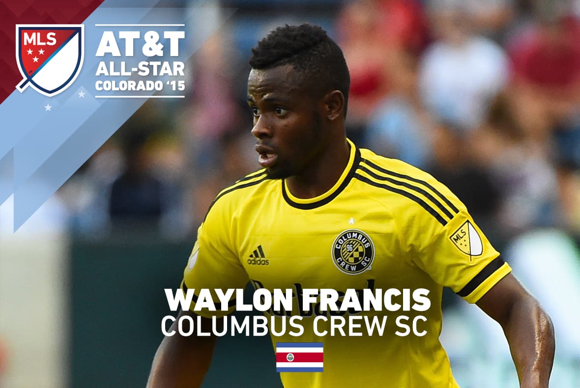 El lateral izquierdo costarricense es el único centroamericano en el Partido de las Estrellas. Es uno de los más laterales más destacados de la liga, con seis asistencias en 19 partidos.