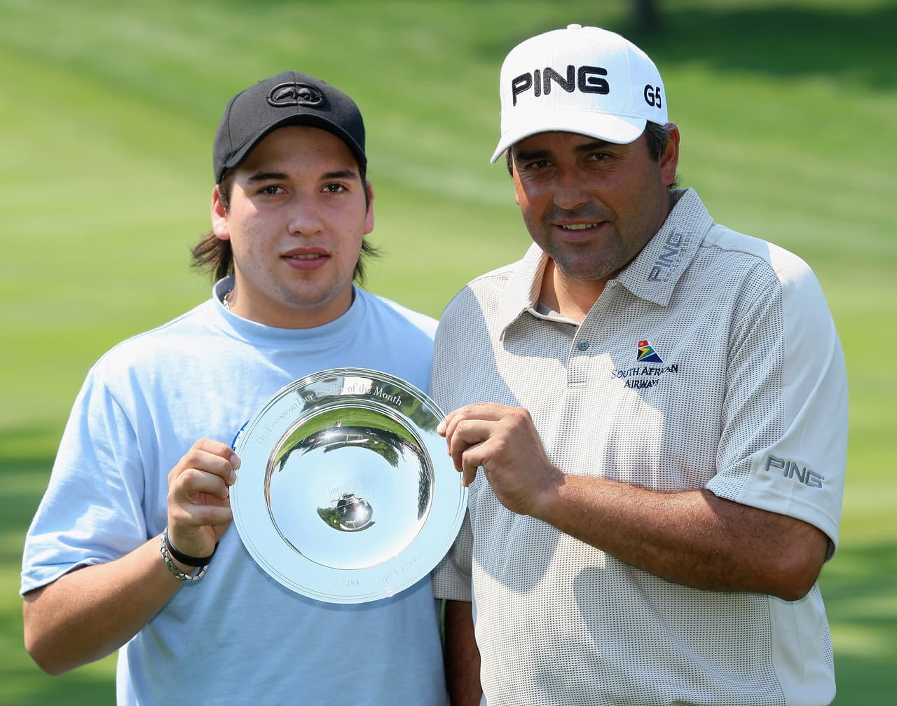 Cabrera es padre de dos hijos: Federico y Ángel Jr. (foto) producto de la relación con Silvia Rivadero, mujer mayor que él 12 años y con quien estaba en unión libre.