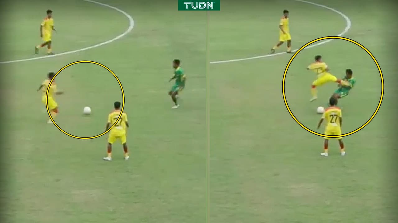 VIDEO: Suspendido de por vida por esta entrada criminal