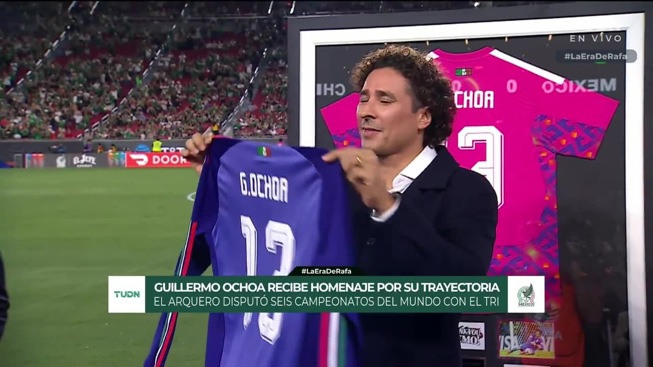 ¡Una leyenda! Homenajean a Guillermo Ochoa de manera emotiva previo al México vs Chile