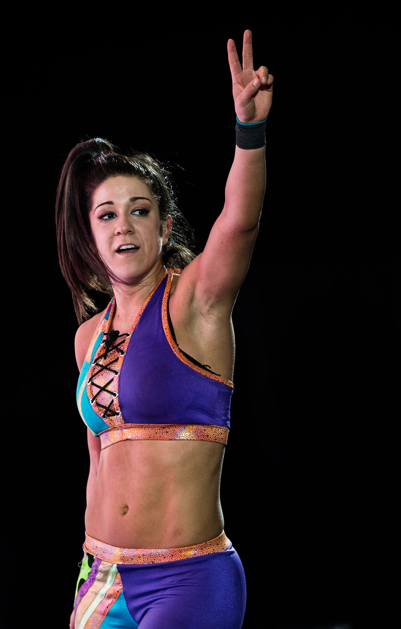 Bayley, una de las 'niñas buenas' de la WWE.