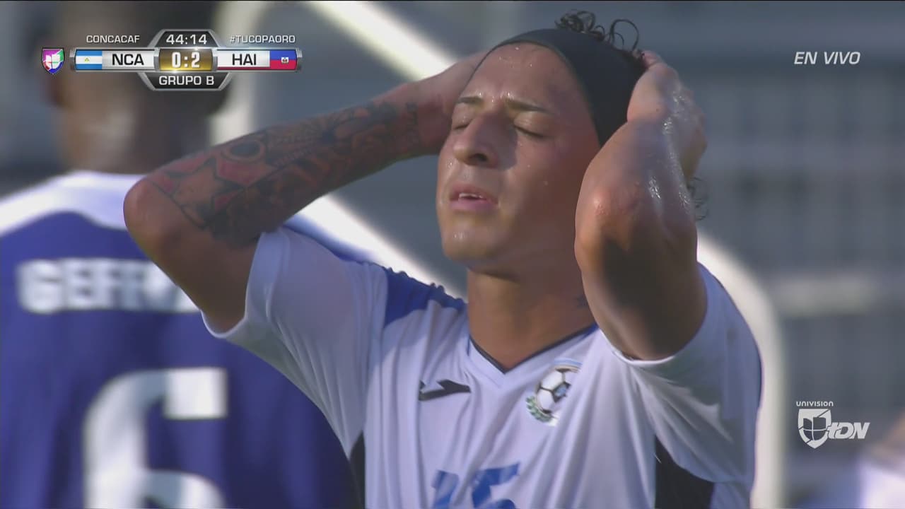 Byron Bonilla la prende y por poco descuenta por Nicaragua