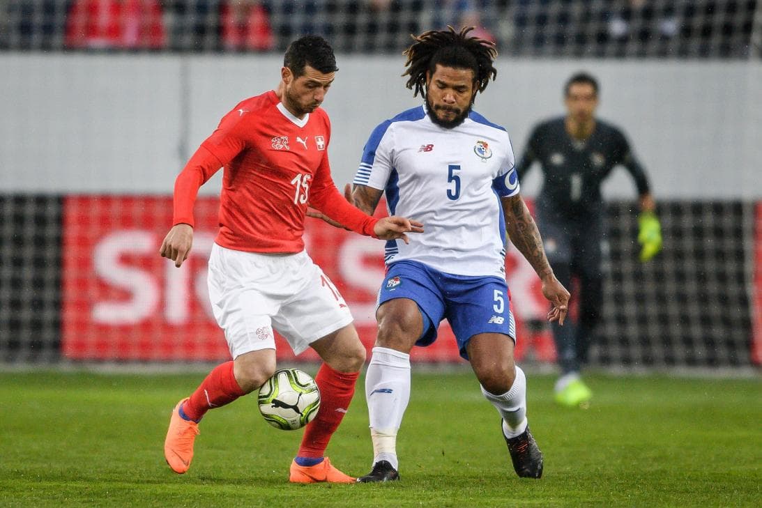 Román Torres, presente en la caída de Panamá ante Suiza.