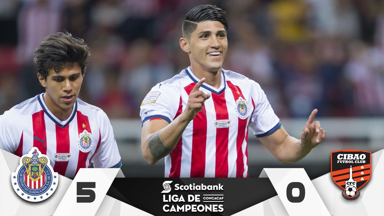 Por fin ‘mojó’ el Rebaño y Chivas avanzó goleando al Cibao